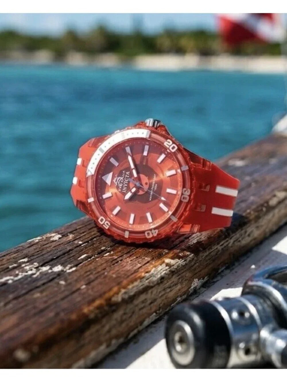 Invicta Subaqua Chromamode Men's Watch Water Resistant - Diving- 44mm Red 🔥